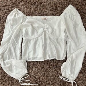 Francesca's Collections White Blouse
